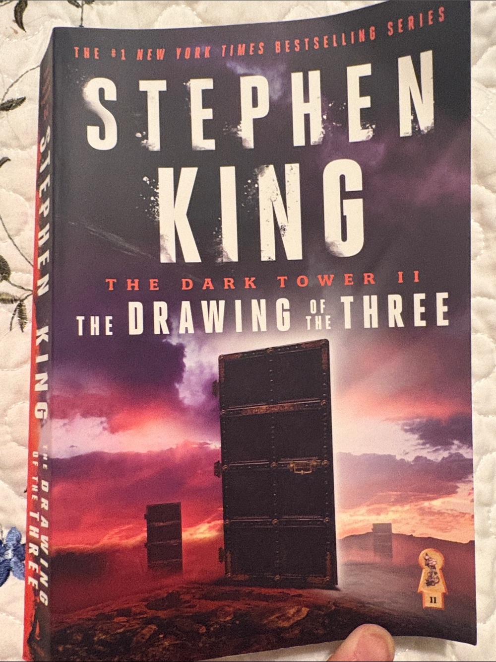 Stephen King The Drawing of the Three - Purple and Pink Cover